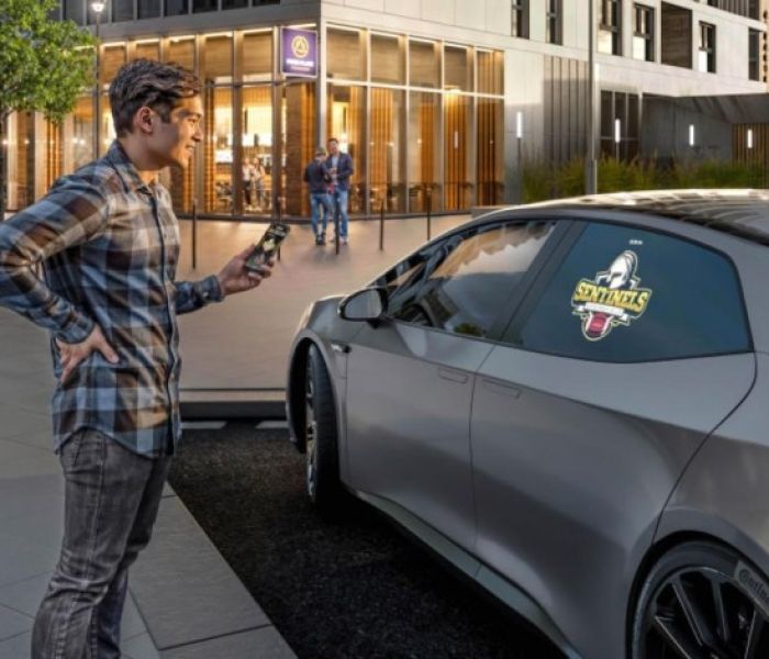 Fensterprojektion: einfache, personalisierte Darstellung (Foto: Continental Aktiengesellschaft)