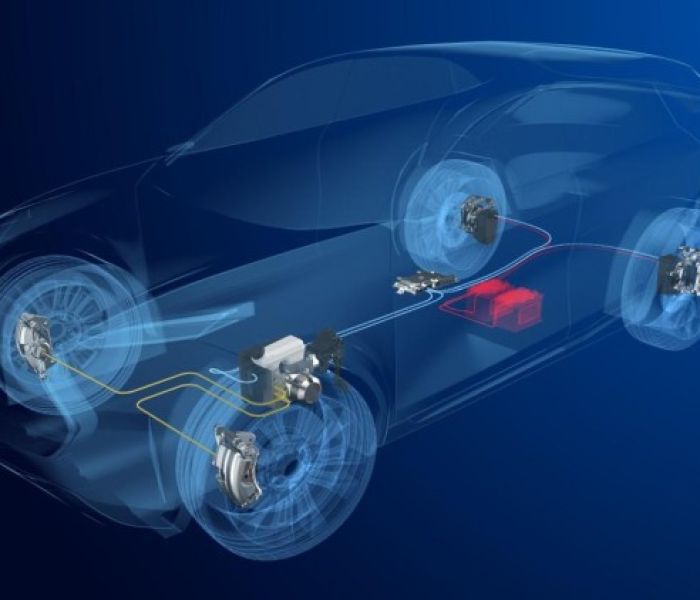 Trockene & hybride Bremslösungen für Level 4 (Foto: ZF Group)