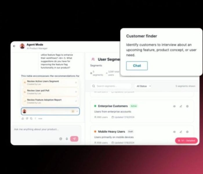 Pendo Agent Mode (Foto: Pendo)