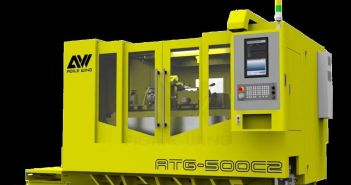 Agile Wing und NUM präsentieren hochpräzise Multitasking-Rundschleifmaschine Flexium+68 (Foto: NUM AG)