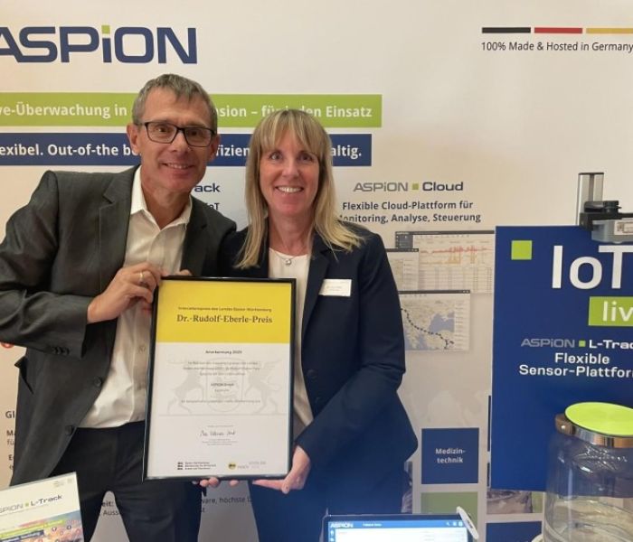 ASPION Geschäftsführer Martina und Michael Wöhr (Foto: ASPION)