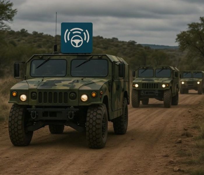 Unbemannte Logistikfahrzeuge im Verbund: NX NextMotion (Foto: Arnold NextG/ AI)