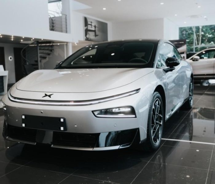 Im weiteren Jahresverlauf debütiert der neue XPENG P7+ im Handel. (Foto: XPeng Motors (Germany) GmbH)