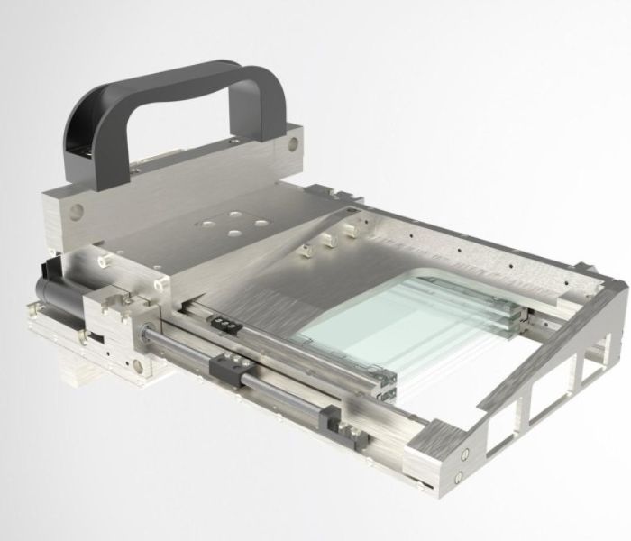 Ultrakompakte, hochpr&auml;zise Positionierl&ouml;sung zur Wafer-Belichtung (Foto: Bild: Steinmeyer Gruppe)